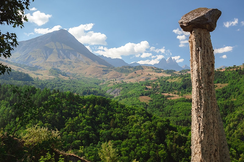 paysage de montagne - aiguilles arves