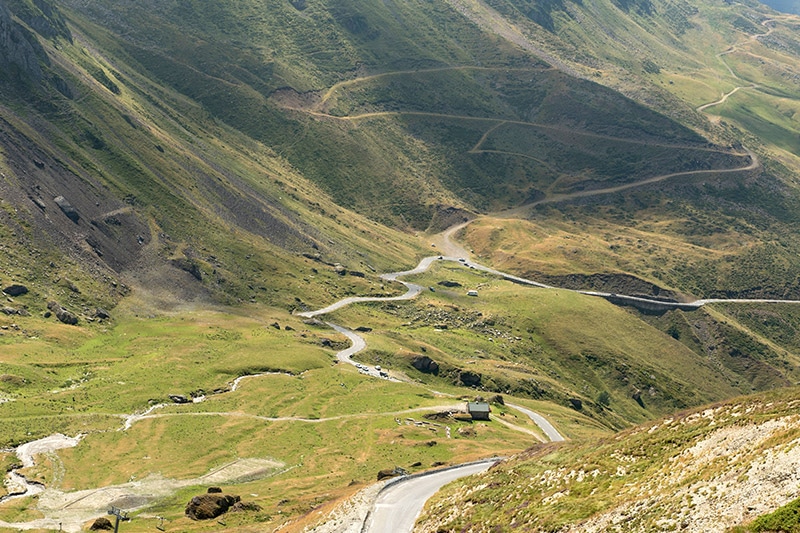 paysage de montagne - col tourmalet