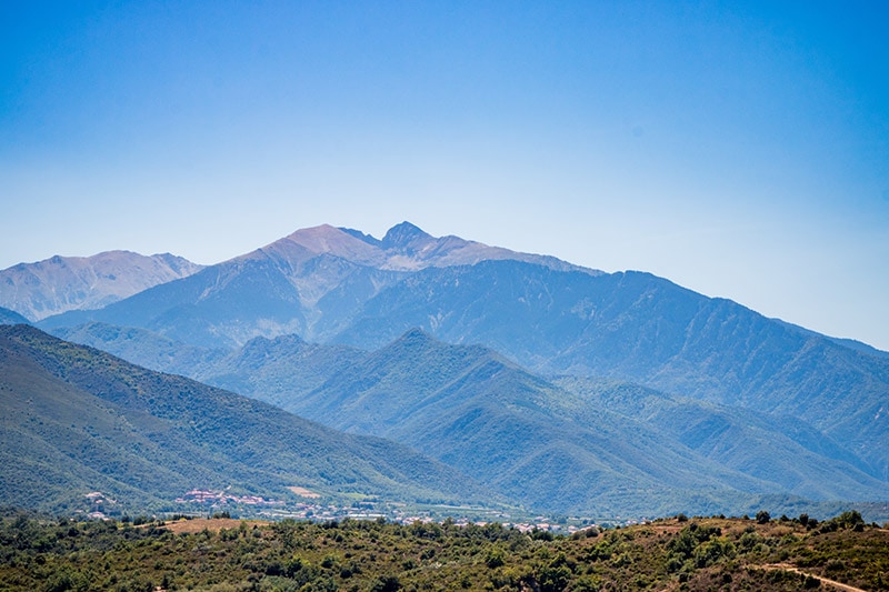 paysage de montagne - pic canigou