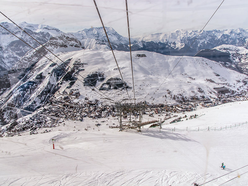 station Les 2 Alpes